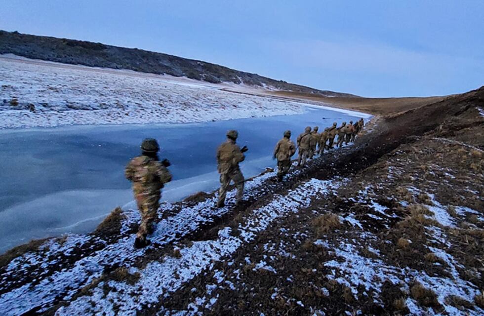 Tierra del Fuego: BIM5 se adiestró en técnicas de operaciones defensivas