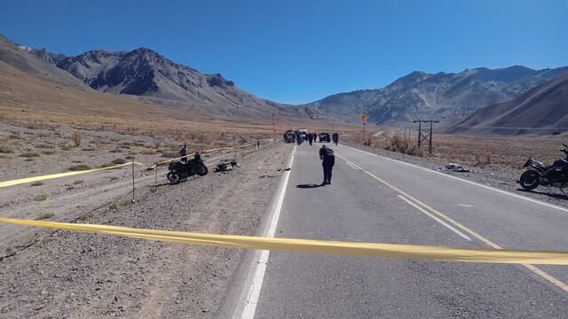 Accidente en Malargüe: un motociclista murió y otro sufrió la amputación de su pierna izquierda.