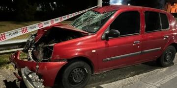 El siniestro ocurrido durante la madrugada de este viernes.