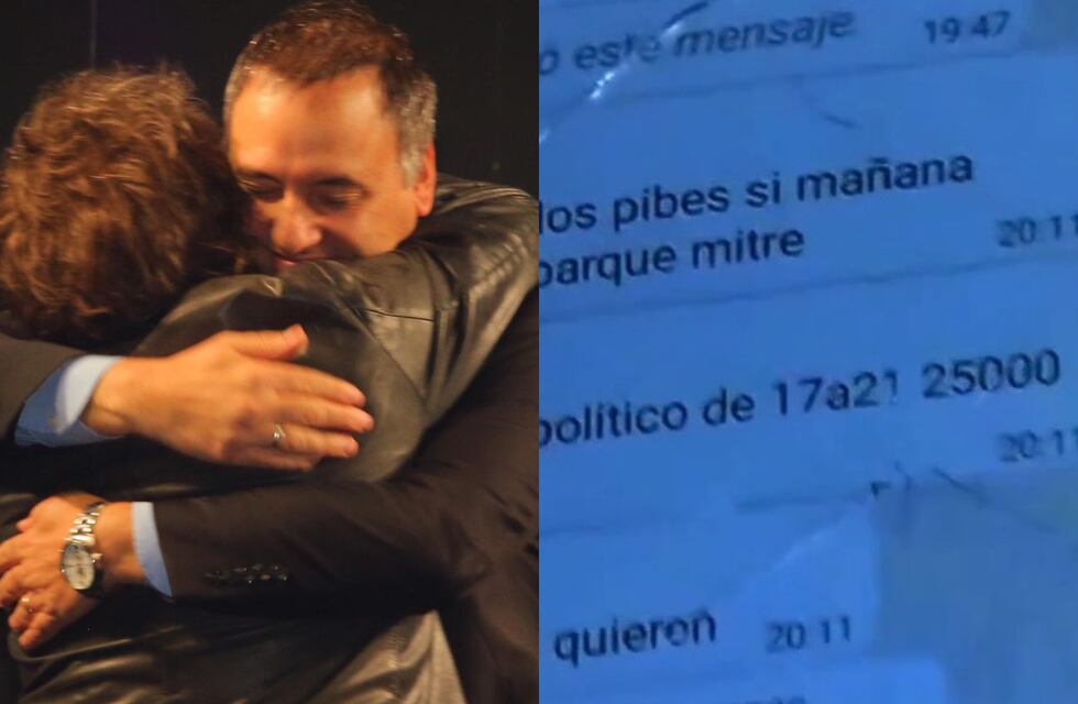 Cierre de campaña de Adorni: asistentes reclaman que les prometieron 25.000 pesos y no les pagaron