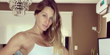 Mica Viciconte, en la recta final de su embarazo