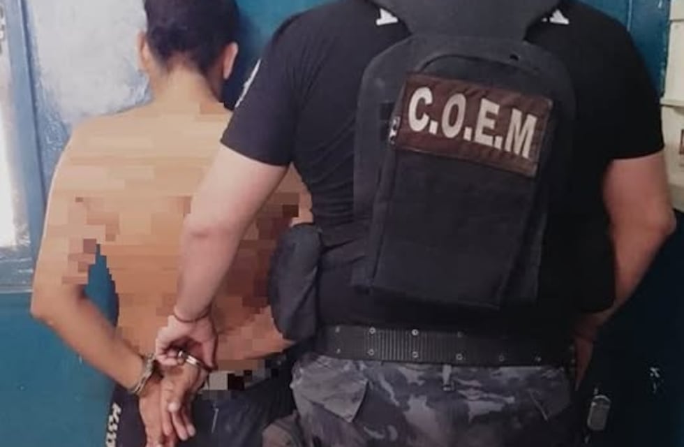 Un llamado al 911 derivó en la aprehensión de un sospechoso