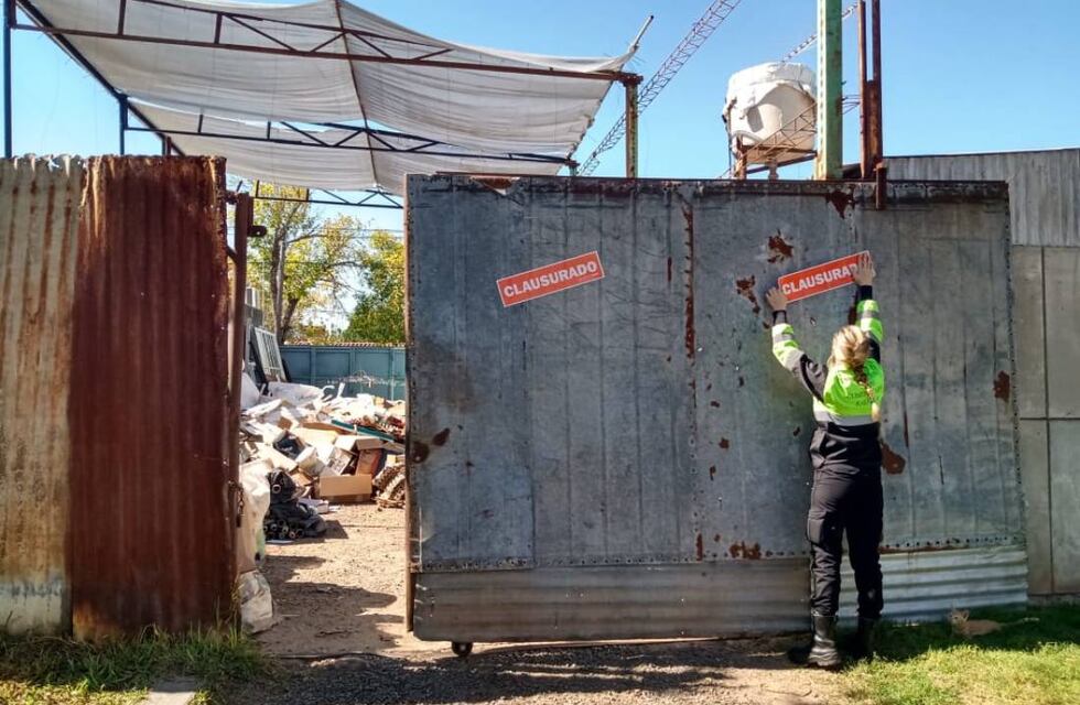Operativo en un local de compra y venta de metales