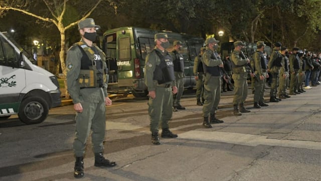 Operativo en Córdoba. (Policía)