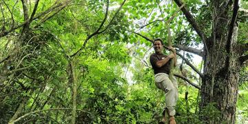 Banco de Bosques Emiliano Ezcurra. (Foto: Clarín/Fundación Noble)