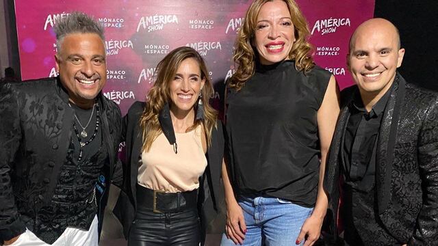 Soledad y Lizy Tagliani visitaron América Show, este "finde XXL" en Carlos Paz.