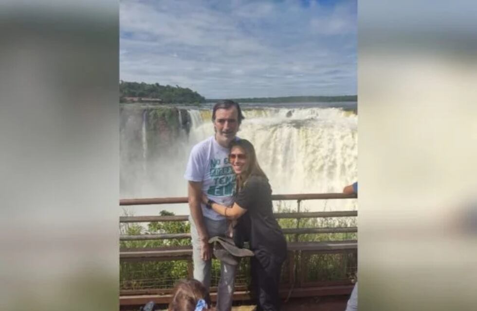 El ex senador Esteban Bullrich disfrutó su estadía en Cataratas