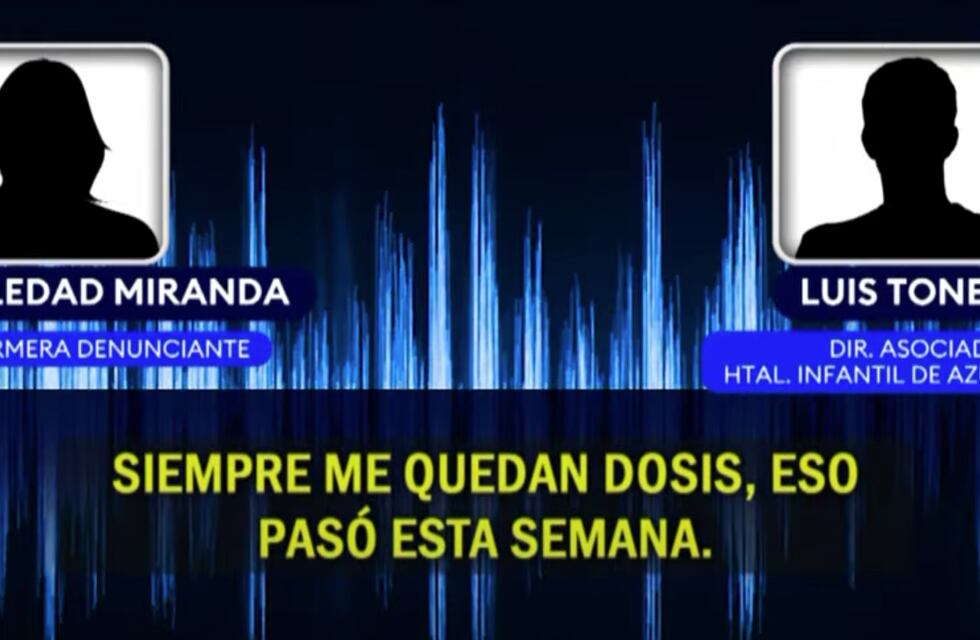 Vacunas VIP: difunden un audio de las supuestas irregularidades en el Materno Infantil