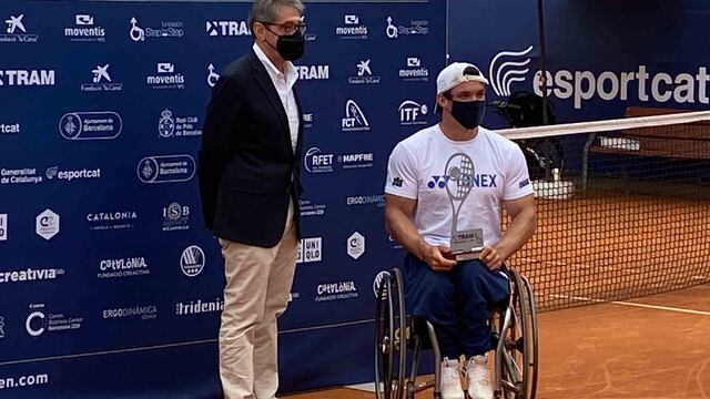 El Lobito Gustavo Fernández se coronó en Barcelona (@TRAMBcnOpen)