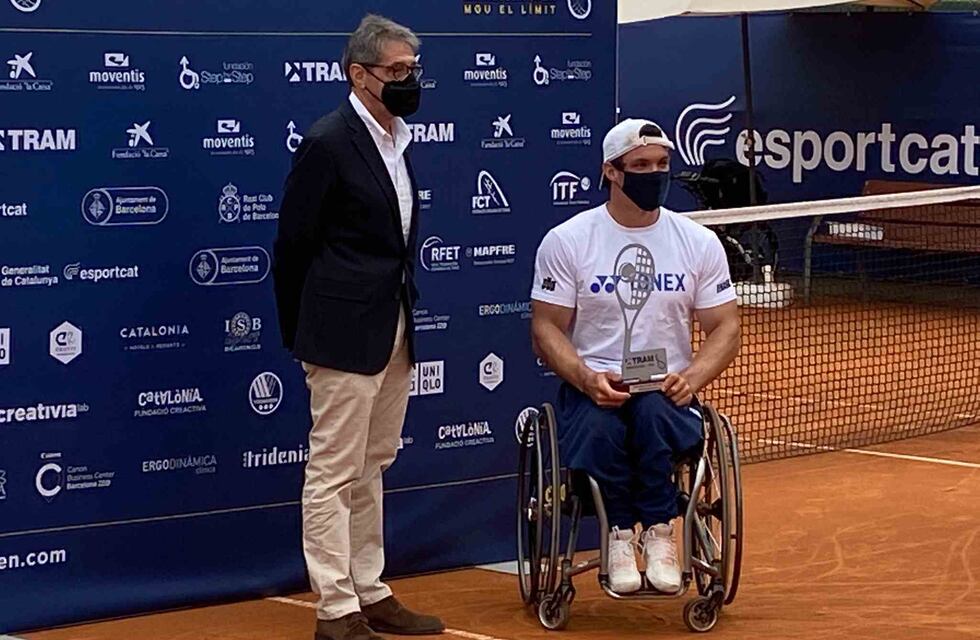 Gustavo Fernández, campeón en Barcelona