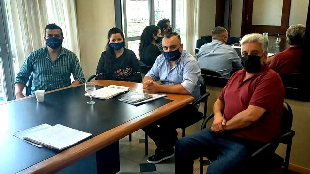 El secretario general, Pablo Santín, acordó con la Delegación provincial de la cartera de Trabajo ser "inflexibles contra la falta de registración laboral"