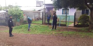 Recuperaron un portón robado en Oberá.