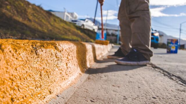 Gabriela Muñiz Siccardi manifestó que "la obra estará terminada a fines de abril si las condiciones del clima acompañan”.
