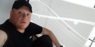 Guillermo Bustamante, el hombre que murió en una estación de servicio de Córdoba. (Facebook)