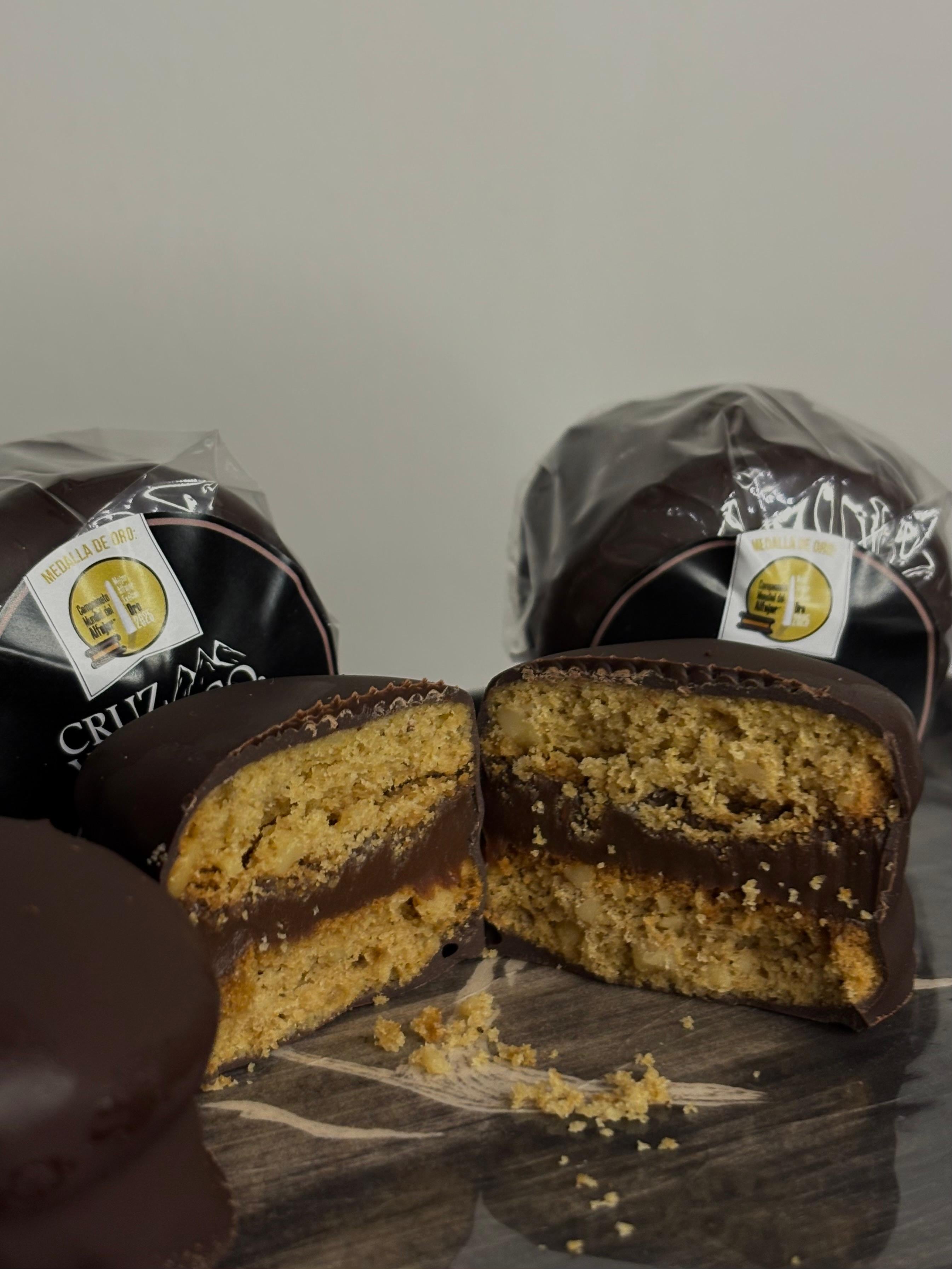 La preparación que ganó el título al mejor alfajor exótico este 2025.