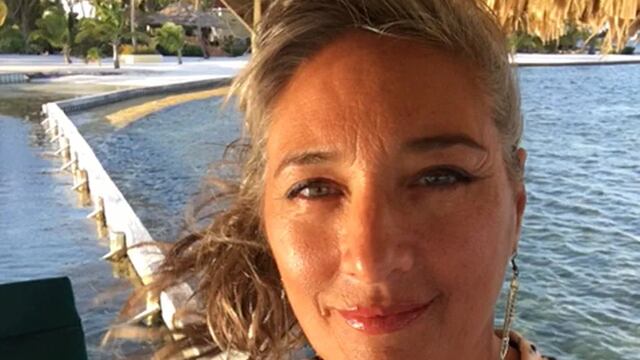 Así esta hoy Sandra Ballesteros.