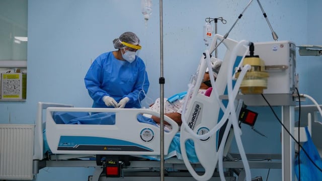 UTI. La ocupación de camas en Villa María llegó al 100 por ciento. (AP)