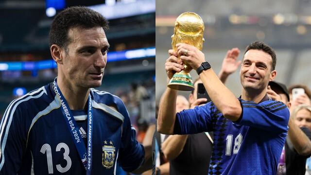 En los festejos de los títulos se los vio con camisetas que se las regaló un coleccionista.