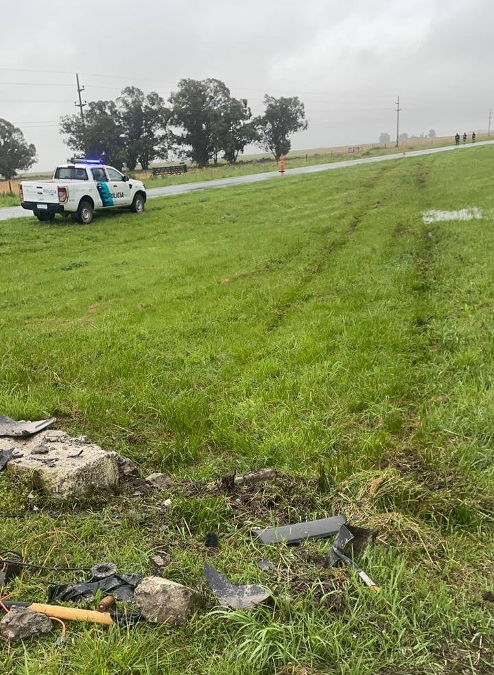 Grave accidente en la Ruta 73: un joven de Claromecó falleció y otro permanece en estado crítico