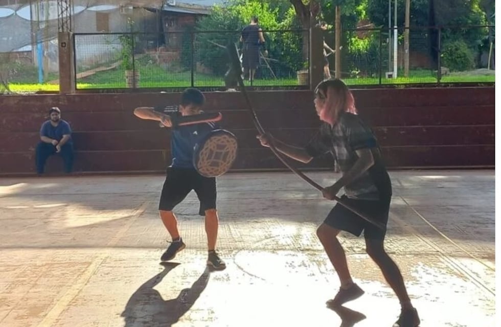 Realizaron un encuentro de softcombat medieval en Posadas