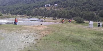 Limpieza y acondicionamiento de los Camping Municipales de Ushuaia.