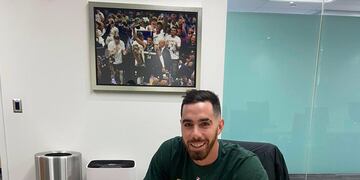 Luca Vildoza firmó contrato con los Milwaukee Bucks.