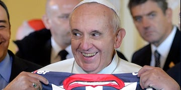 El vínculo especial entre Talleres y el papa Francisco.
