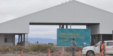 Instalaciones de la mina de potasio en Malargüe.