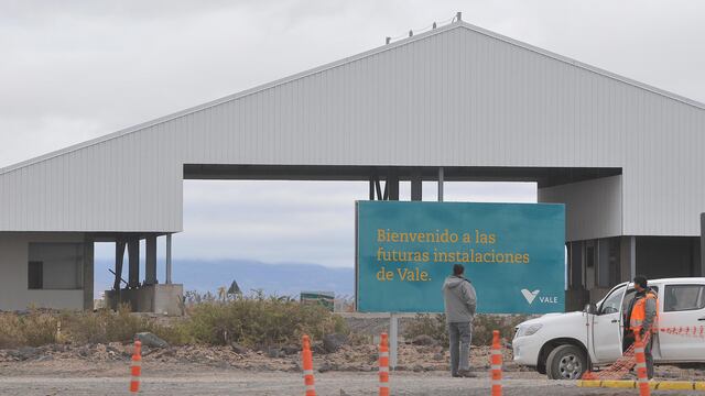 Instalaciones de la mina de potasio en Malargüe.