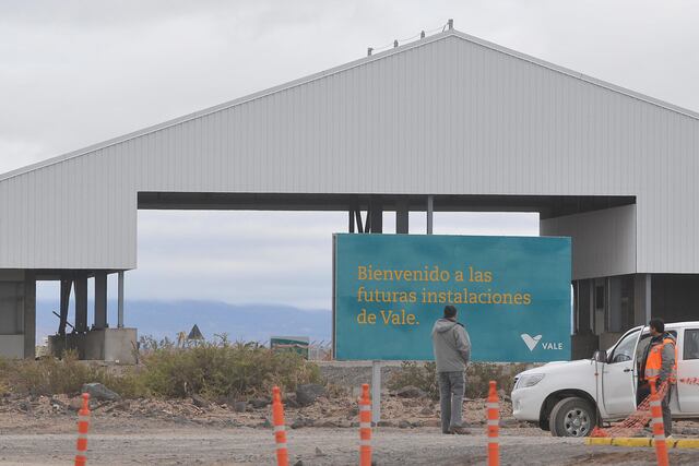 Instalaciones de la mina de potasio en Malargüe.