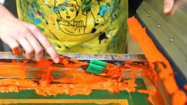 Serigrafía.