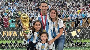 Ángel Di María es súper familiero