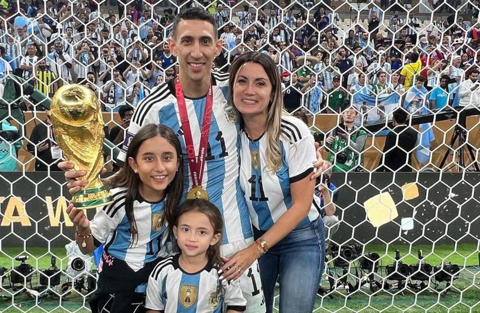 Ángel Di María le dedicó el campeonato a su familia: “Esto es de ustedes tres”