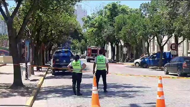 Incendio en la Jefatura de Policía de Rafaela