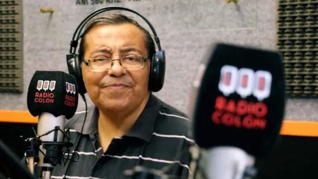Mario Castro, reconocido periodista deportivo.