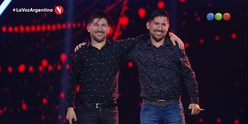 Daniel y Leonardo Vilchez, los mendocinos que entraron a La Voz.