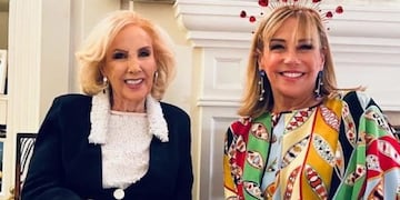 Mirtha Legrand y Marcela Tinayre