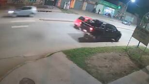 La grabación sobre avenida Rivarola al 8000 tuvo gran repercusión en redes sociales.
