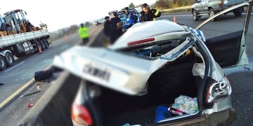 Fatal accidente en Concordia