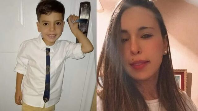 Giuliana Lara Ríos y su hijo Mateo, las víctimas de este doble crimen.