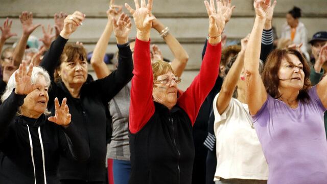 Vida activa en el estadio Arena