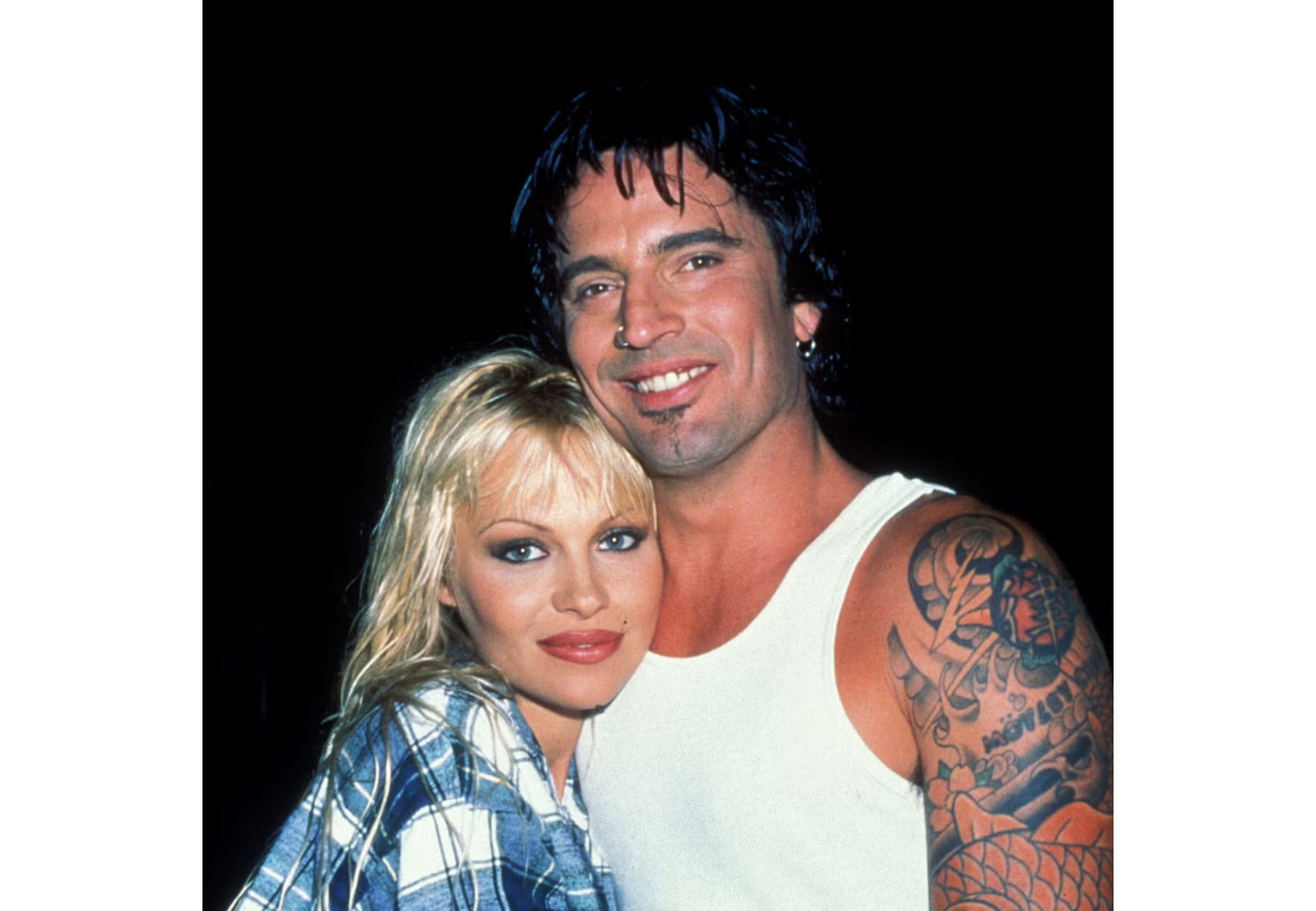 Pamela y Tommy Lee, su gran amor.