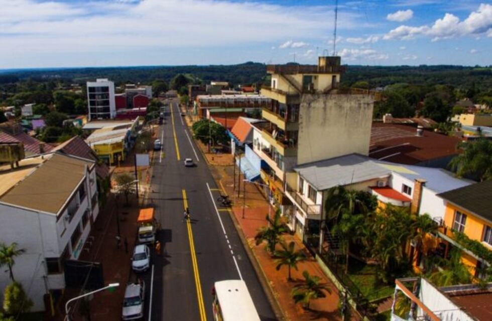 Repavimentaron y señalizaron 16 cuadras de la avenida Belgrano de Leandro N. Alem