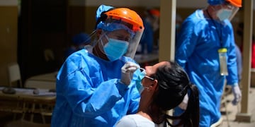 Hisopados. (José Hernández / Archivo)