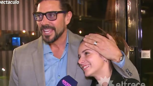 Matías Alé presentó a su novia, Martina Vignolo. Captura del video.