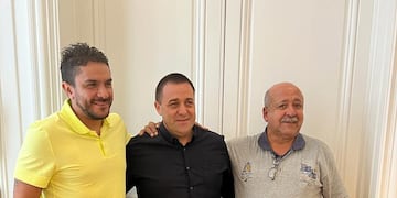 Representantes de la Liga Tucumana en reunión con la AFA.