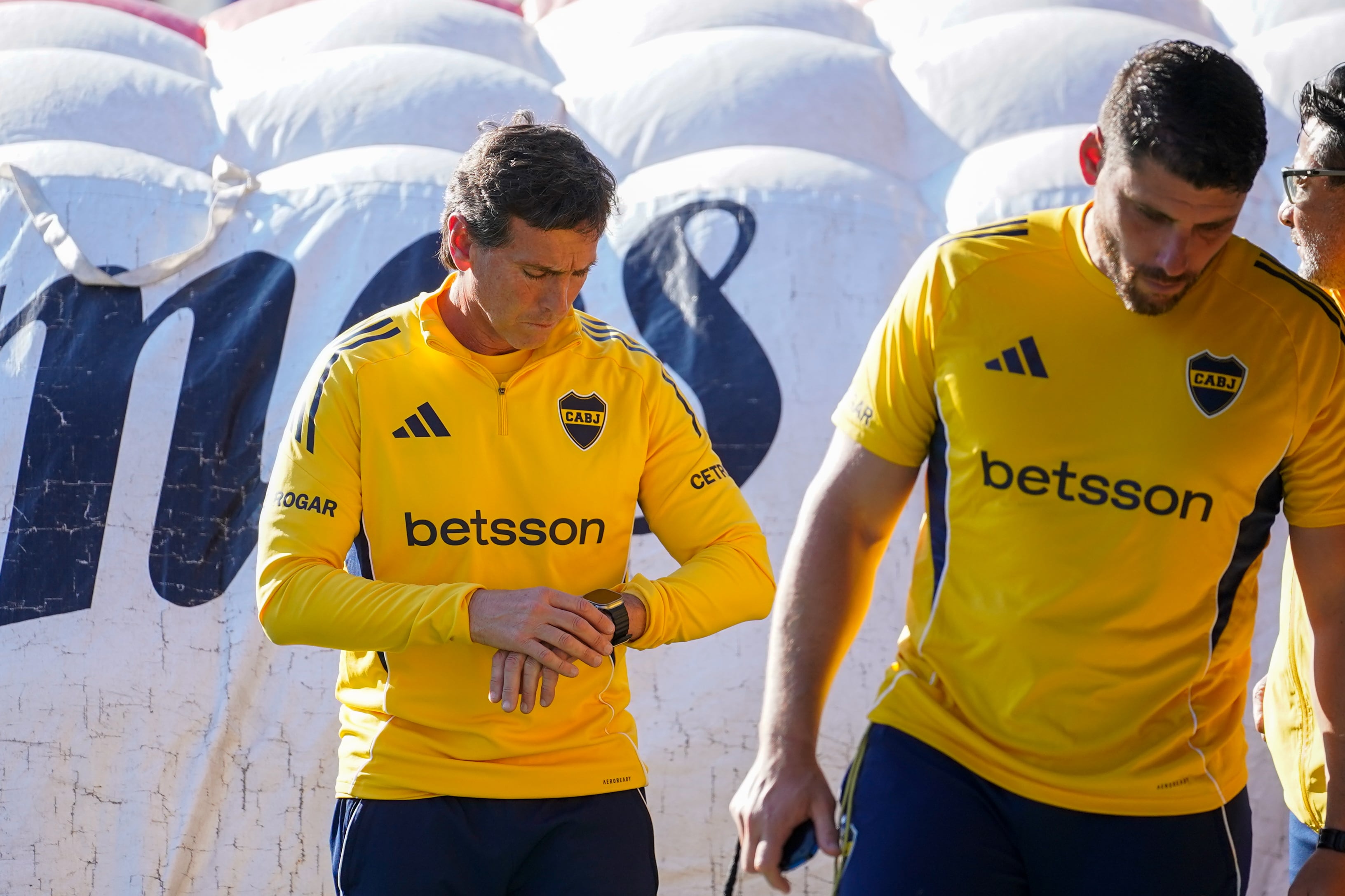 Claudio Úbeda, entrenador de Boca. (Gentileza Clarín)