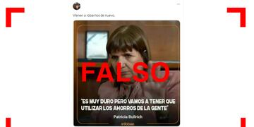 A la izquierda, la placa falsa; a la derecha, un ejemplo de una placa publicada por Infobae en Instagram el 4 de septiembre.
