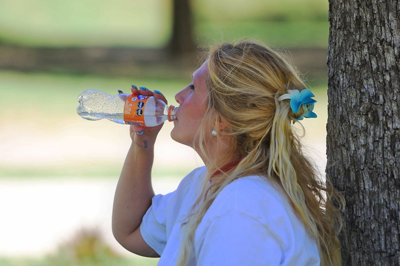 Intenso calor en Córdoba. (José Gabriel Hernández / La Voz)