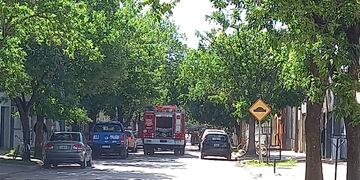 Fuga de gas en el barrio 9 de julio